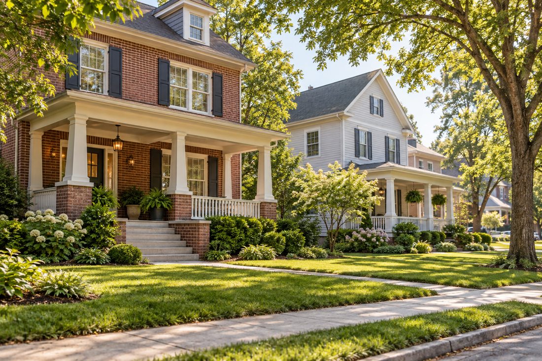Illustrative residential homes